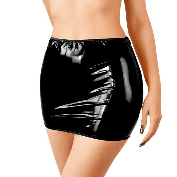 Сексуальна вінілова спідниця Art of Sex My Love чорна L | Зображення 1