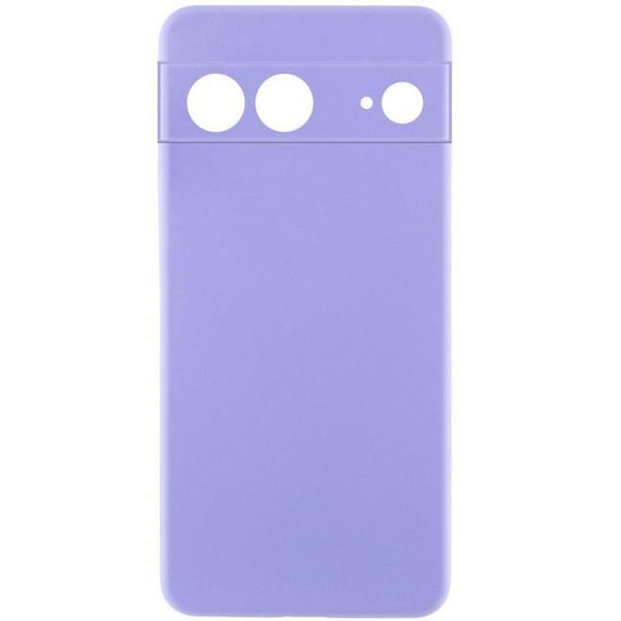 Чохол Silicone Cover Ummi Lakshmi Full Camera (AA) для Google Pixel 7 Бузковий / Dasheen