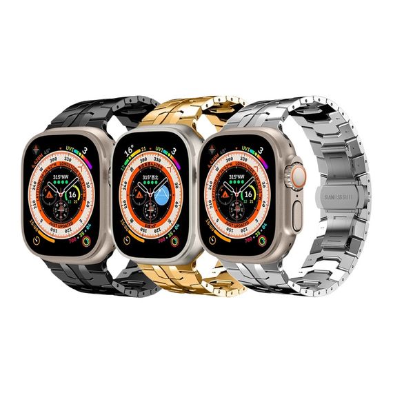 Ремінець для Apple Watch Metallic Chain 42/44/45/49 mm