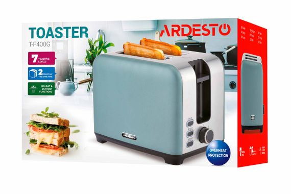 Тостер Ardesto T-F400G 930 Вт | Зображення 2