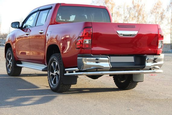 Задня дуга AK005-2 (нерж.) для Toyota Hilux 2015-2024 рр | Зображення 3