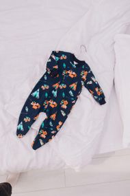 Чоловічки інтерлок принт Лисички від 1 до 18 месяців 86