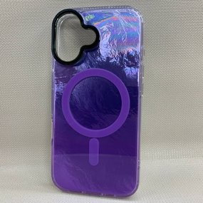 Чохол для Iphone 17 TPU MagSafe з кольоровим градієнтом Коричневий