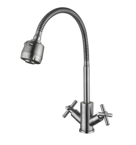 Змішувач для кухні WEZER з рефлекторним виливом VAL4D-10