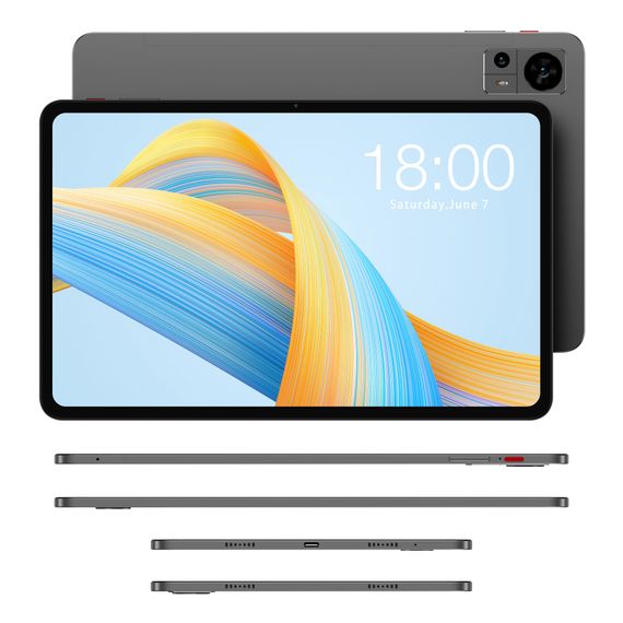 Планшет TECLAST T60 12' 8GB, 256GB, LTE, 8000mAh, Android, сірий (6940709685563) | Зображення 3