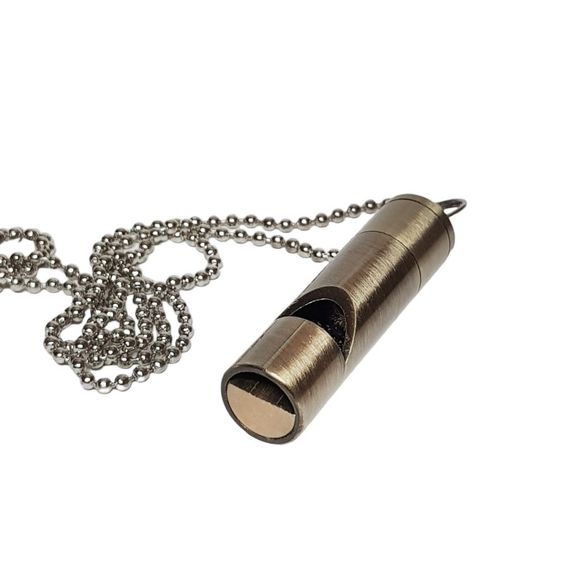 Бензиновая Зажигалка Кулон Со Свистком | Зображення 2