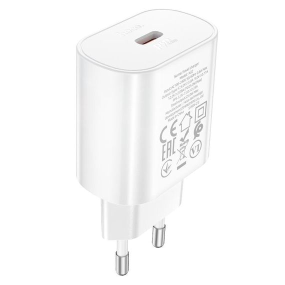 СЗУ HOCO N22.1xUSB-C, PD25W, White