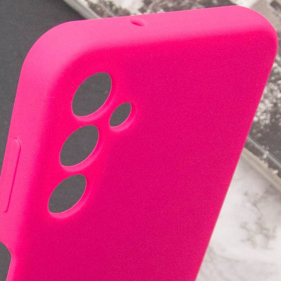 Чехол Silicone Cover Lakshmi Full Camera (AAA) для Samsung Galaxy A14 4G/5G Розовый / Barbie pink | Зображення 5