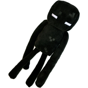 Мягкая плюшевая игрушка Minecraft Enderman 22 см, Путешественник Края