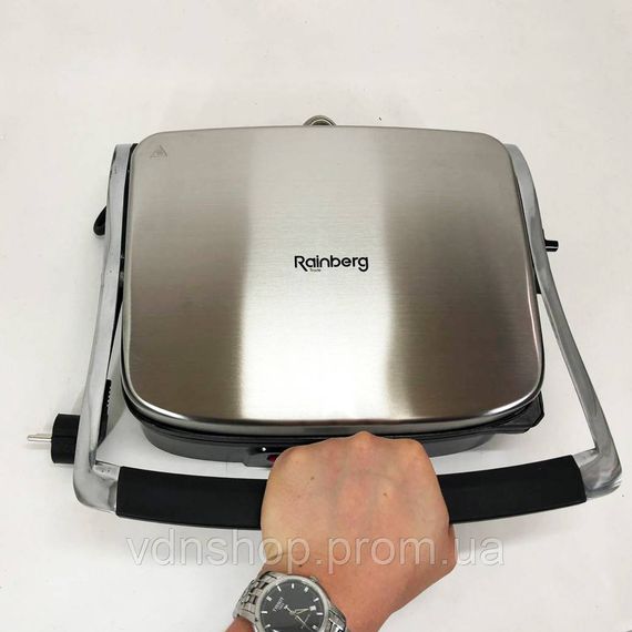 Электрический гриль для мяса, Гриль для гамбургеров электрический профессиональный ZW-12 | Зображення 4