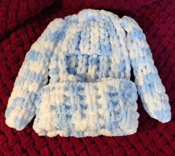 Балаклава колір 5924 плюшева з вушками зайчика puffy | Зображення 6