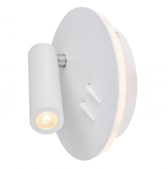 Подсветка настенная накладная LED AL-511/7W+3W WH | Зображення 3