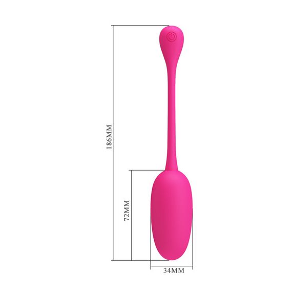 Перезаряджаюче віброяйце Pretty Love Knucker, BI-014786 Sex Aura | Зображення 5