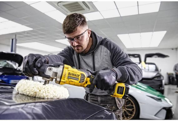 Акумуляторна полірувальна машина безщіткова 180мм DeWALT DCM849P2 | Зображення 3