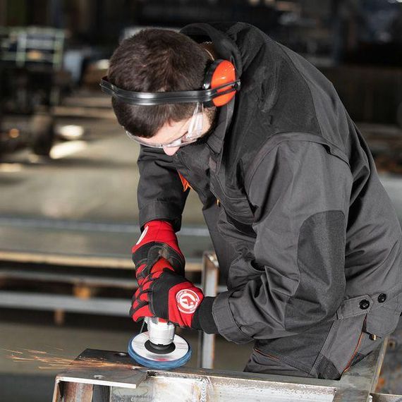 Диск зачистний з спіненого абразиву блакитний 125*22.2*13 мм, P46, T27 INTERTOOL BT-0604 | Зображення 5