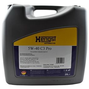 Моторное масло синтетическое 5W-40 C3 Pro-(20L) 5W-40 C3 Pro-(20L), Hengst Oil, 550800000,