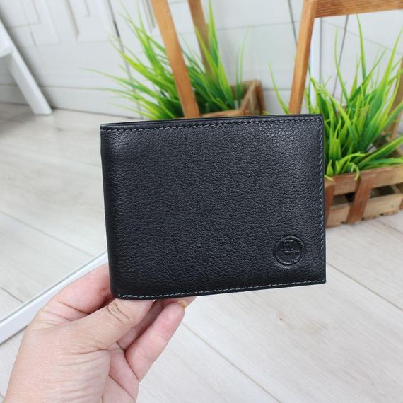 Чоловічий гаманець з натуральної шкіри. Кошелек мужской кожаный | Зображення 5