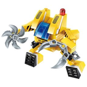 Дитячий Конструктор Qman 1408-1-8 транспорт, 76 дет (Scout Mecha)