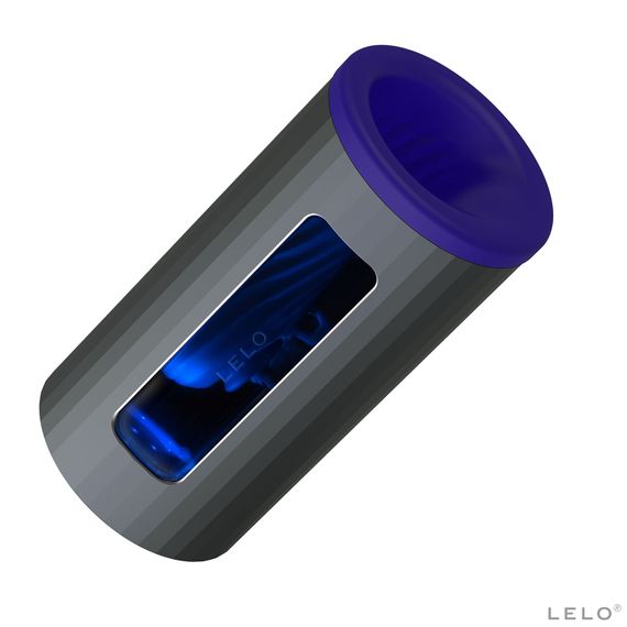 Смарт мастурбатор LELO F1S V2 Blue, вібрації, технологія SENSONIC, гра в застосунку | Зображення 1