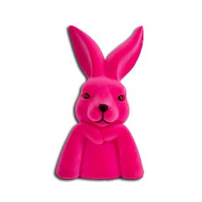 Декоративна фігурка Великодній Кролик Pink Fluffy Bunny 25 см