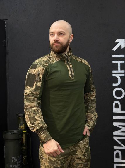Тактичний Військовий Комплект Олива / Піксель Ягуар 4.5.0. Jaguar Убакс +Штани Under Body Armor Combat Shirt | Зображення 7