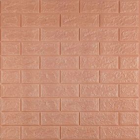 3D панель самоклеюча цегла Пудра 700х770х5мм SW-00001801