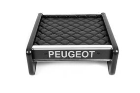 Полиця на панель 2000-2006 (Чорна з чорною ниткою) для Peugeot Boxer рр