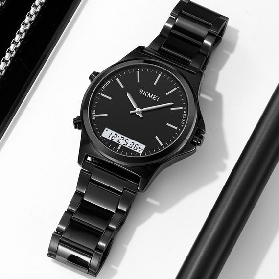 Skmei 2120BKBK Black-Black | Зображення 2