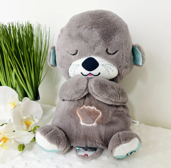 Плюшевая игрушка - ночник Выдрочка Soothe Snuggle Otter · Игрушка для ребенка Сказочные сны с музыкой, подсветкой, дыханием