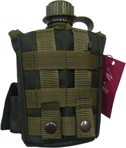 Чохол для фляги 1000 мл М&М 2 Olive green Хакі (213394) | Зображення 5