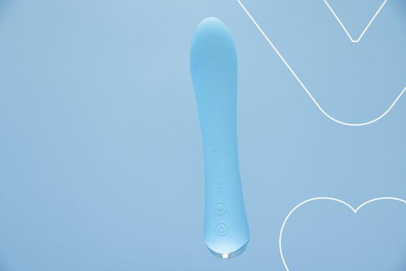 Вибратор с подогревом FairyGasm WowGenie blue, подогрев до 42 °C | Зображення 5