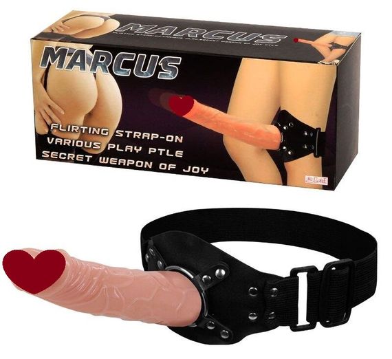 Страпон реалістик з фіксацією на ногу-MARCUS, BW-022035 Sex Aura