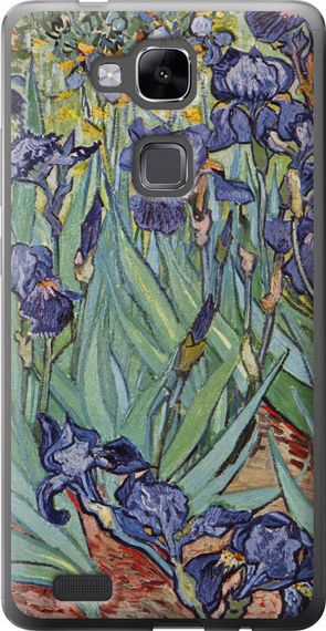 Чехол на Huawei Ascend Mate 7 Винсент Ван Гог. Ирисы "161u-140-17620"