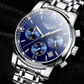 Годинники чоловічі Guanquin Liberty у фірм. коробочці