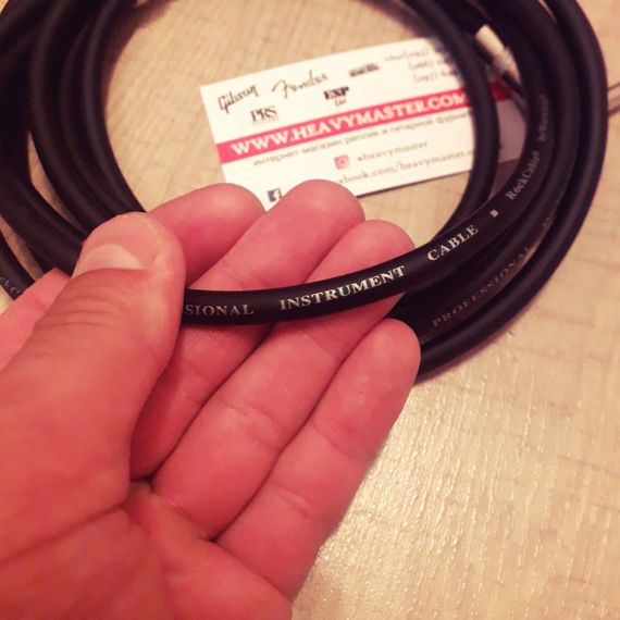 Гитарный инструментальный кабель Rock Cable d7 для электрогитары 3 м