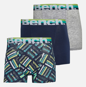 Набор мужских боксеров анатомических трусов Bench Underwear Boxer Shorts 3 шт в наборе