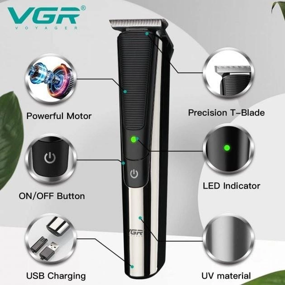 Машинка для стрижки бездротова VGR V-926 XPRO (41226-926_277) | Зображення 9