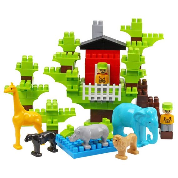 Детский набор конструктора "Дом на дереве" 1089TXK 130 деталей