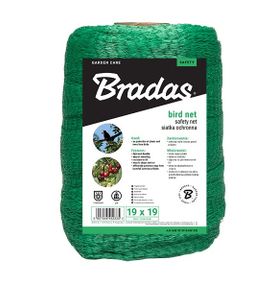 Сітка для захисту від птахів Bradas BIRD NET 10 г/м² 4x500 м AS-BN10191940500