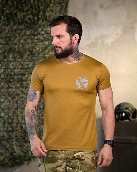 Тактична потоотводна футболка battle coyot ПП4648 | Зображення 1