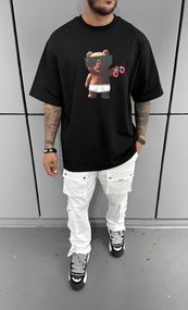 Футболка з ДТФ принтом (оверсайз)