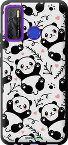 Чохол на Tecno Camon 15 Панди "4318b-2405-2448"