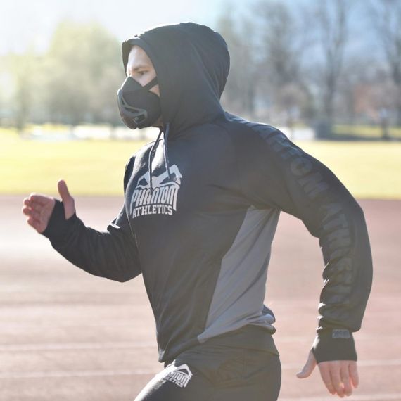 Маска для тренування дихання Фантом Training Mask Black L | Зображення 5