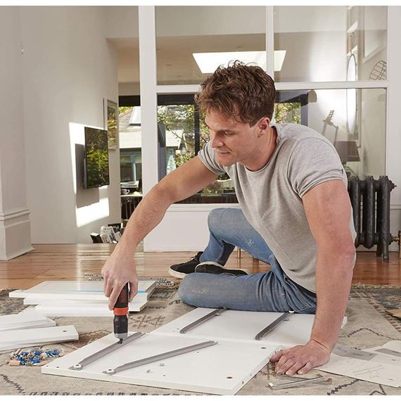 Отвертка аккумуляторная BLACK+DECKER BCF601C | Зображення 6