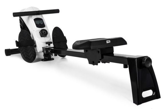 Гребний тренажер Hop-Sport HS-060R Cross білий | Зображення 9