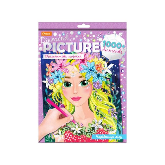 Набор для творчества Диамантовая мозаика "Волшебница леса" НТ-26-09