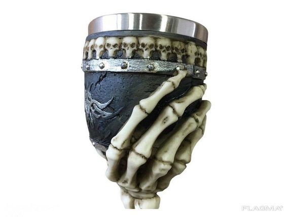Бокал для Вина Кружка Чашка Череп Рука с Черепами Игра Престолов Game Of Thrones Кубок... | Зображення 5