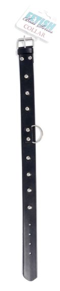 Нашийник зі штучної шкіри з шипами Fetish Boss Series - Collar with studs, BS3300097 Sex Aura | Зображення 1