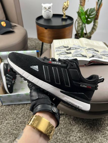 Чоловічі кросівки Climacool Black White  весна / літо / осінь A4068 46 29.5-30 см | Зображення 6