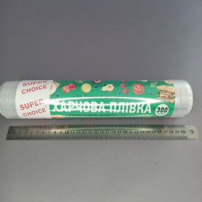 Плівка харчова 30 см 300 м 12мкм SUPER CHOICE